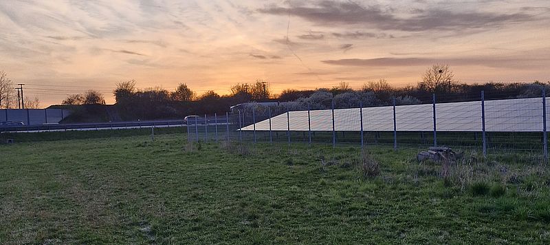 Bild von Solarplatten